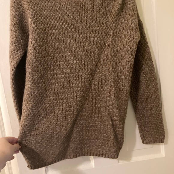 Mossimo Brown Cableknit Sweater - Picture 5 of 7
